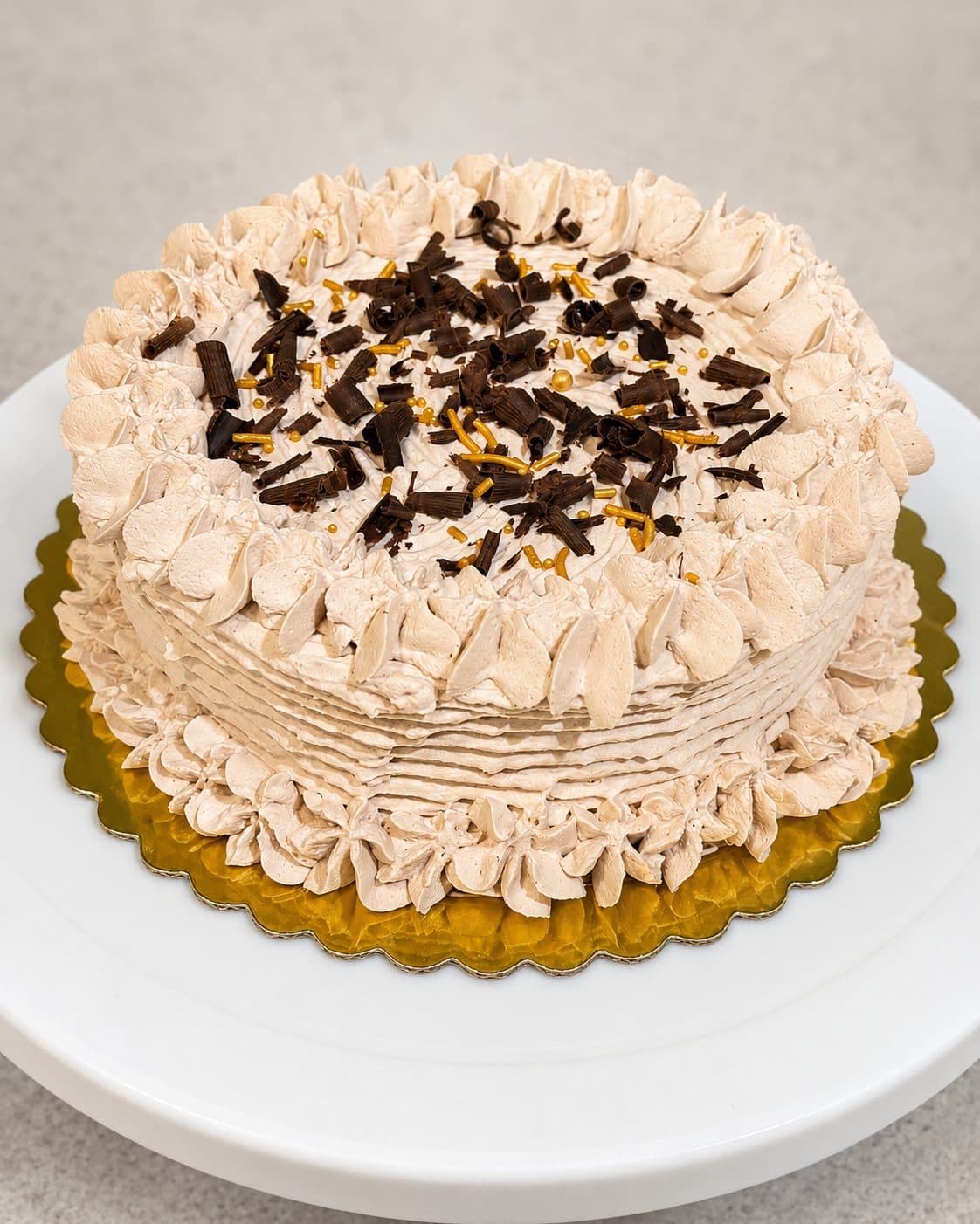 Mom’s chocolate caramel cake (Mammas chokladtårta)
